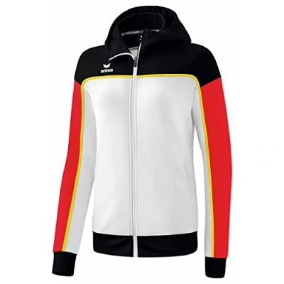 Afbeelding van CHANGE by erima trainingsjack met capuchon dames wit/zwart/rood / 42