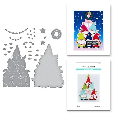 Afbeelding van Spellbinders Gnome Tree Etched Dies (S4 1217) (DISCONTINUED)