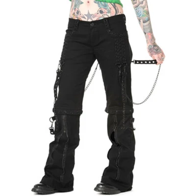 Afbeelding van Banned CHAIN Broek rechte pijpen XL Zwart