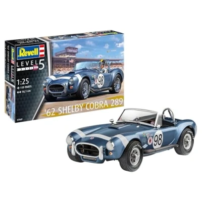 Afbeelding van 1:25 Revell 07669 62 Shelby Cobra 289 Car Plastic Modelbouwpakket