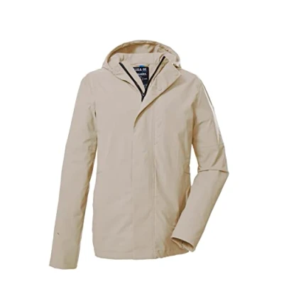 Afbeelding van G.I.G.A. DX Men&#039;s Casual functioneel jack/outdoorjack met capuchon GS 147 MN JCKT, light sand, 4XL, 39318 000