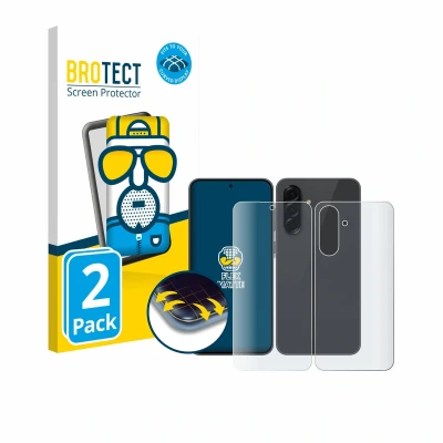 Afbeelding van BROTECT Screenprotector voor Samsung Galaxy A36 (Voor+Achter) Folie Beschermfolie matte volledig dekking (2 Stuks)