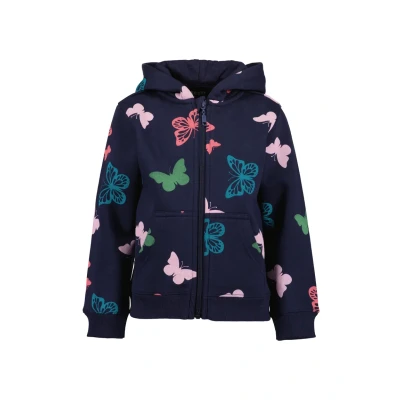 Afbeelding van Blue Seven Sweater met rits voor kinderen, Maat: 122, Blau