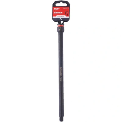 Afbeelding van Milwaukee Accessoires Slagdop extentie SHOCKWAVE 3/8&quot; 250mm 1 stuk 4932480298