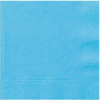 Afbeelding van Servetten Poeder Blauw 25x25cm 20 stuks