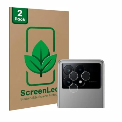 Afbeelding van ScreenLeaf Screenprotector voor Xiaomi Poco X6 Pro (ALLEEN Camera Lens) Duurzame schermbescherming Folie Beschermfolie transparant (2 Stuks)
