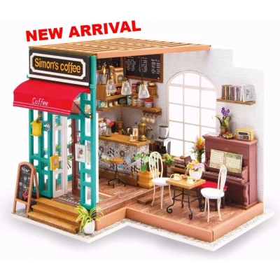 Afbeelding van Robotime Rolife Simon‘s coffee DG109