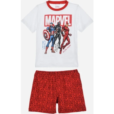 Afbeelding van Marvel Avengers pyjama wit rood maat 104 / 4 jaar