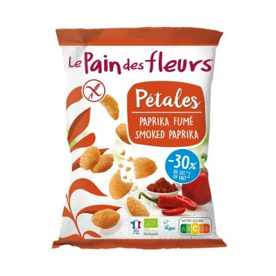Afbeelding van Pain Des Fleurs Chips paprika glutenvrij bio 75 g