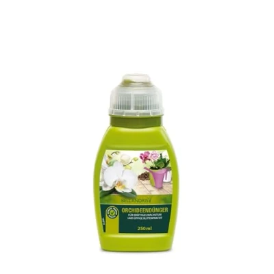 Afbeelding van Bellandris Orchideeënmest, eenvoudig in gebruik, speciale voeding voor krachtige orchideeën, ondersteunt wortelkracht en groei, 250 ml