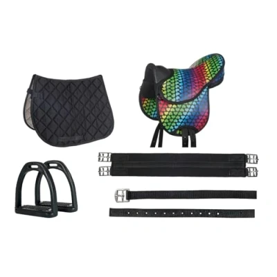 Afbeelding van HKM Shetlandzadel colourful maat 12
