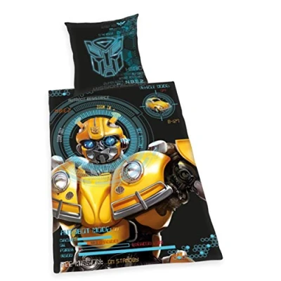Afbeelding van Transformers Kinderovertrekset Bumblebee met een gaaf motief (2 delig)