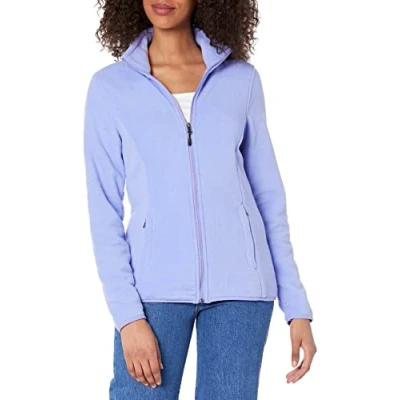 Afbeelding van Amazon Essentials Dames Classic Fit Full Zip Polar Soft Fleece Jacket (verkrijgbaar in grote maten), zacht violet, XX Large
