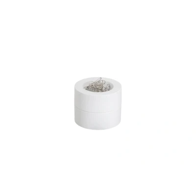 Afbeelding van Papercliphouder MAUL Pro diameter73mmx60mm wit