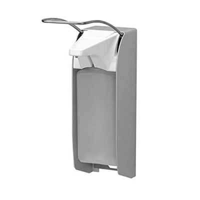 Afbeelding van Mediqo line Ingo Man Plus zeep &amp; desinfectiemiddeldispenser 1000 ml LB aluminium