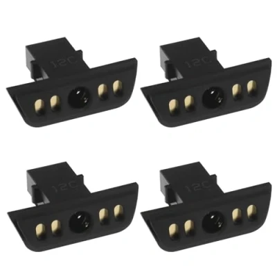Afbeelding van 4 stks 3.5mm Oortelefoon Audio Jack Poort Hoofdtelefoon Socket Vervanging Plug Compatibel met PS5 Game Console