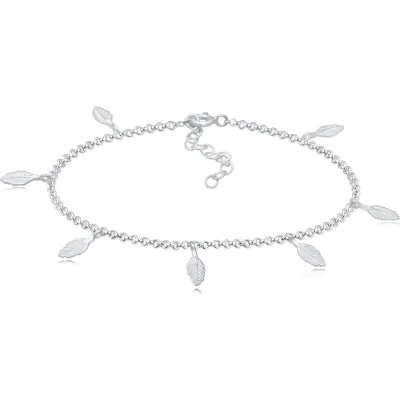 Afbeelding van Elli BOHO Feather Armband silvercoloured, Dames, Maat: 16, Silver coloured