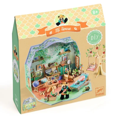 Afbeelding van Djeco knutselset mi house olive