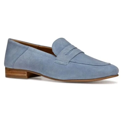 Afbeelding van Geox Instappers, Dames, Maat: 39, Light blue Leer