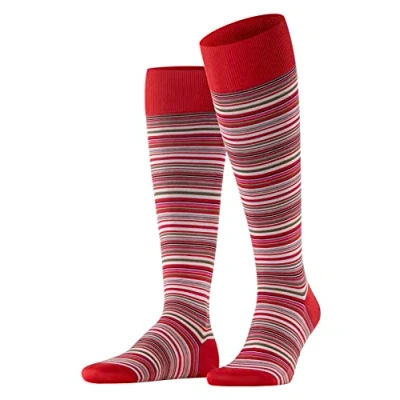 Afbeelding van FALKE Microblock heren kniekousen rood (red) Maat: 43 44