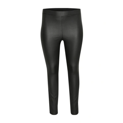 Afbeelding van Kaffe Curve Legging, Dames, Maat: 46, Black deep