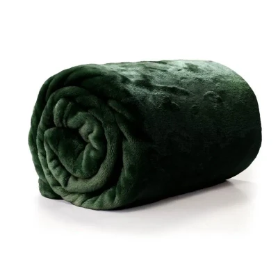 Afbeelding van Unique Living Enzo plaid 130x180cm Dark Green