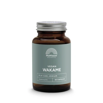 Afbeelding van Mattisson Healthstyle Vegan Wakame 1000mg Capsules