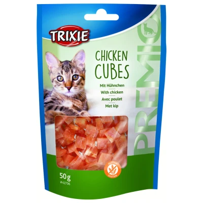 Afbeelding van Trixie Premio Cubes Kip Kattensnack 50 g