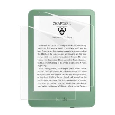Afbeelding van MoKo Antireflectiescherm van 2 stuks voor de gloednieuwe Kindle 11e generatie 2022/10e 2019, premium PET beschermfolie met volledige dekking, oogverzorgende, matte schermbeschermer