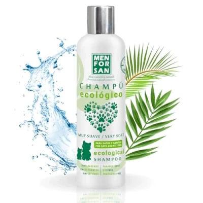 Afbeelding van MENFORSAN Zeer milde biologische shampoo voor katten en kittens, 300 ml