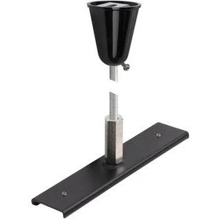 Afbeelding van SLV TRACK 12V railsysteemcomponenten Railversterkingsplaat Zwart 1006601 48V