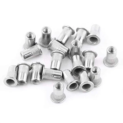 Afbeelding van 20 stks M5 Platte Hoofd Schroefdraad Klinknagel Moeren Rvs Blind Noten Aluminium Nutserts (M5*20)