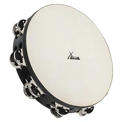 Afbeelding van XDrum TMF10 BK 10&quot; tamboerijn met vel