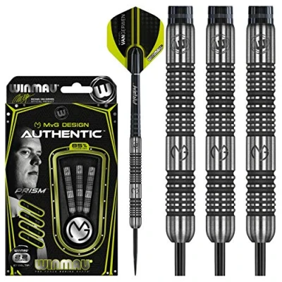Afbeelding van WINMAU Michael Van Gerwen MVG Authentic: Steeltip Tungsten Dartpijlen Professioneel 22g