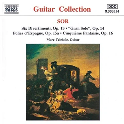 Afbeelding van Marc Teicholz Six Divertimentos Folies D Espagn (CD)
