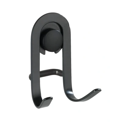 Afbeelding van Wenko Classic Plus wandhaak 2 stuks zwart