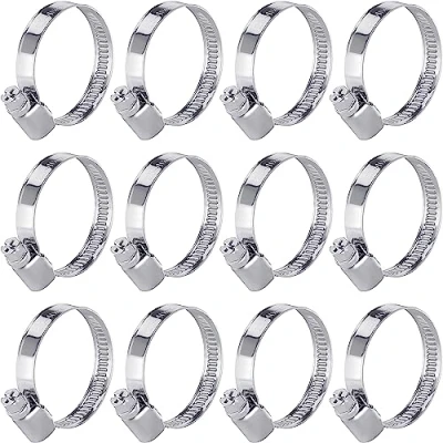 Afbeelding van Poppstar Roestvrij Stalen Slangklemmen 25 40 mm met Breedte 9 (12 stuks)