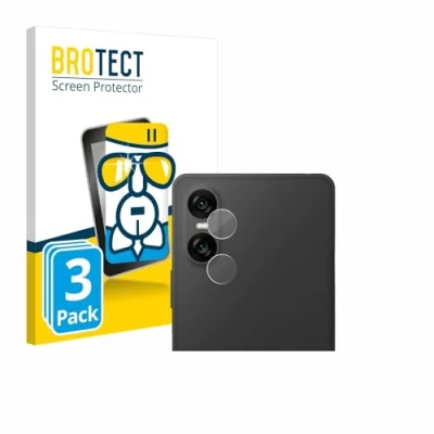 Afbeelding van BROTECT Screenprotector voor Sony Xperia 10 VI (ALLEEN Camera Lens) Folie Beschermfolie Beschermglas transparant (3 Stuks)