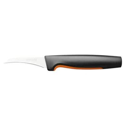 Afbeelding van Fiskars 1057545 Schilmes, Functional Form, gebogen lemmet, totale lengte: 19 cm, Japans roestvrij staal/kunststof,Meerkleurig