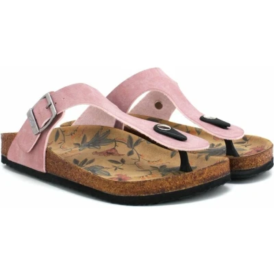 Afbeelding van GOBY Pinky Dreams Sandalen Slippers Hoge kwaliteit Handmade Maat 38