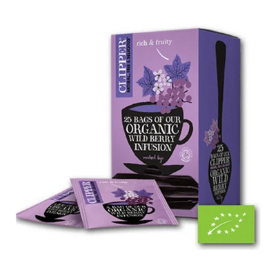 Afbeelding van Clipper Infusion Berry Burst Bio 6 x 25 stuks