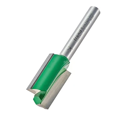 Afbeelding van Trend CraftPro Rechte frees met twee fluiten, 1/4 inch schacht, 15 mm snijdiameter en 25 snijlengte, wolfraamcarbide getipt, C024AX1/4TC