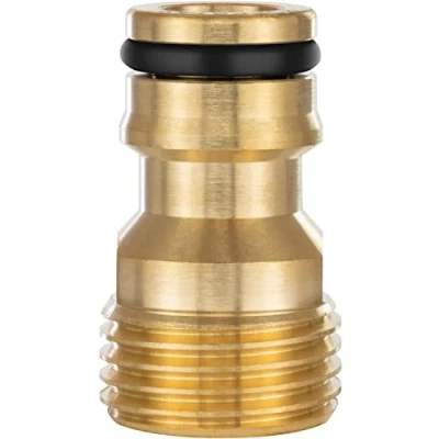 Afbeelding van Poppstar Wateradapter met 1/2 inch Buitendraad en Koppeling voor Tuinslang (compatibel Gardena)