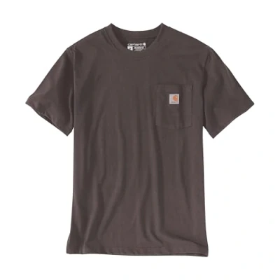 Afbeelding van Carhartt Dearbrn Rlxd Pocket Tshrt Dark Sepia S