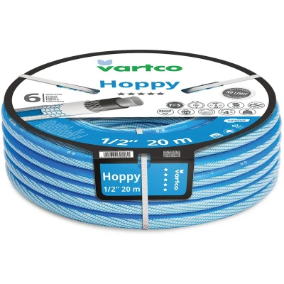 Afbeelding van Vartco 6 lagen tuinslang 1/2&quot; 20m Anti Twist Flexibele slang UV bestendig 36 Bar