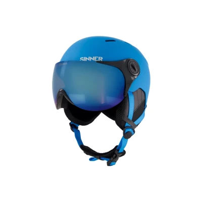 Afbeelding van Sinner TYPHOON VISOR skihelm Blauw Maat S