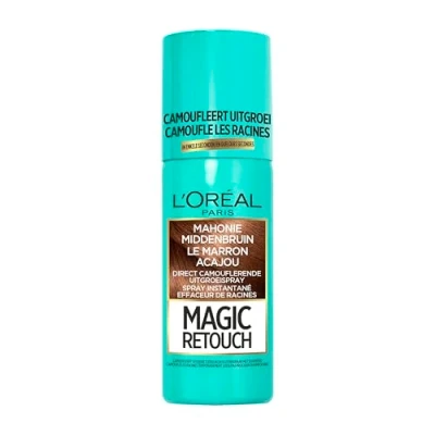 Afbeelding van L’Oréal Magic Retouch Uitgroei Camoufleerspray Mahonie Voordeelverpakking 6x75ml