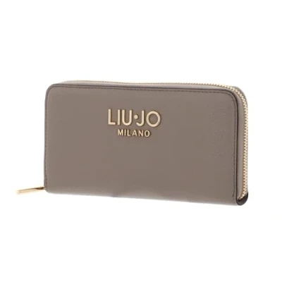 Afbeelding van LIU JO portemonnee Caliwen ECS Zip Around Wallet Desert Taupe