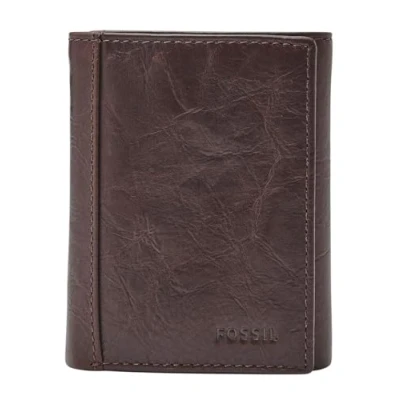 Afbeelding van Fossil NEEL Portemonnee, Heren, Maat: One Size, Braun