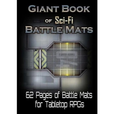 Afbeelding van Giant Book of Battle Mats Sci Fi